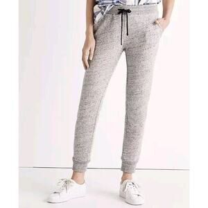 Madewell Heathered gray Joggers Offline Slim Sweatpants F4470 Cotton pants